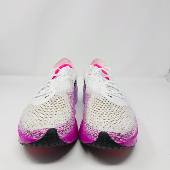 Nike ZoomX Vaporfly Next% 3 Men's Size 10 White Lot Purple Shoes DV4129-104 - Picture 4 of 8